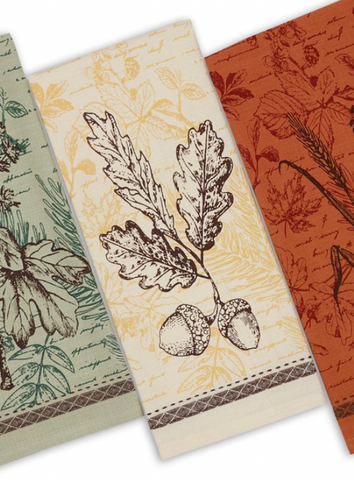 Botanical Harvest Printed Dishtowel