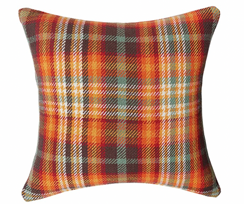 Fall Plaid Pillow