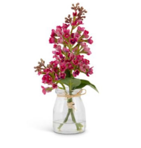 Mini Bouquet in Glass Jar