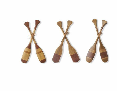 16" Pairs of Wooden Paddles