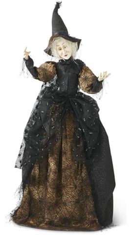 40" Fiona Witch w/ Gold Dress