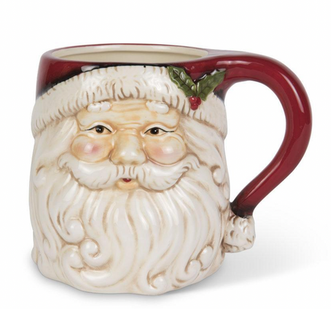 Santa Face Ceramic Mug
