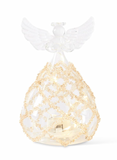 LED Glass Angel w/ Gold Beads (3 Variants)