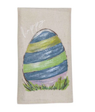 Spring Hand Painted Hand Towels