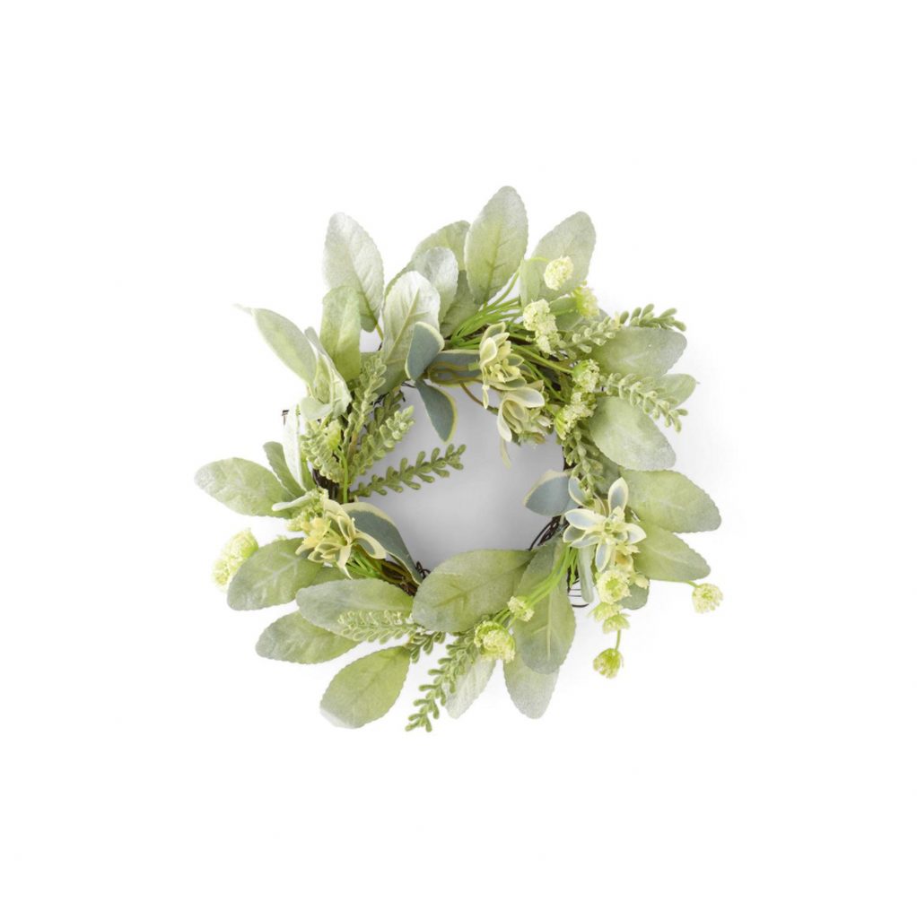 K&K Foliage Candle Ring - Thumbnail 2