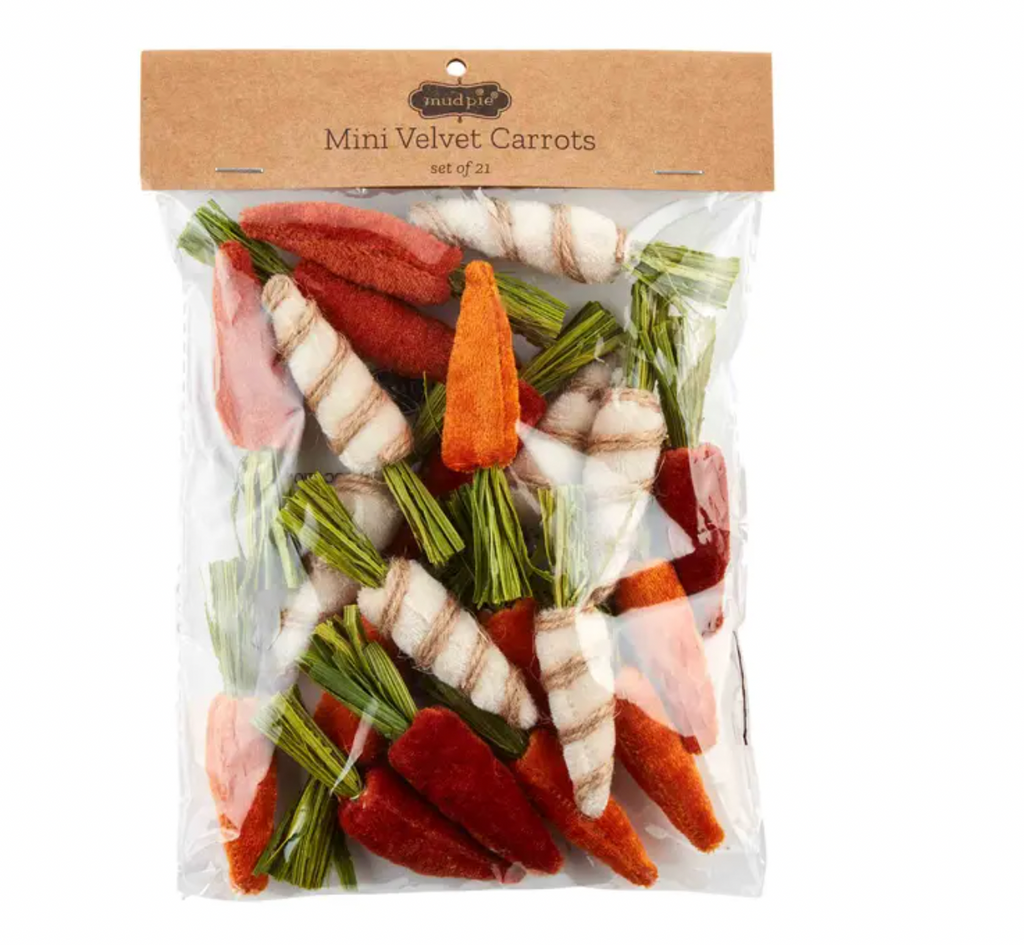 Mini Velvet Carrots