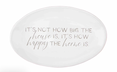 Happy Themed Oval Platters (2 Styles)