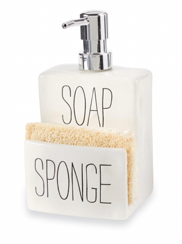 Soap Pump and Sponge Holder