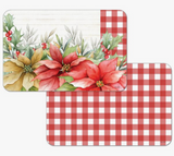 Plastic Reversible Rectangular Placemats (Multiple Styles)