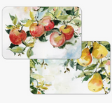 Plastic Reversible Rectangular Placemats (Multiple Styles)