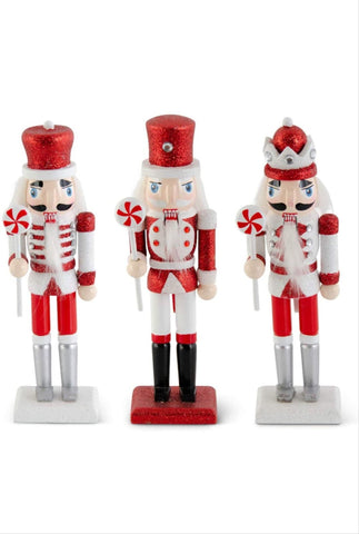 Glittered Wood Nutcracker