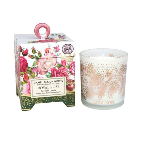 "Royal Rose" Soy Wax Boxed Candle
