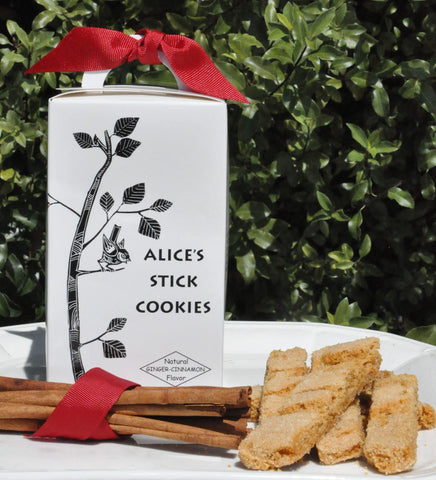 Alice's Stick Cookies - Ginger-Cinnamon