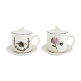 Mug, Saucer, Lid and Strainer Set