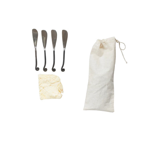 Hand-Forged Canape Knives