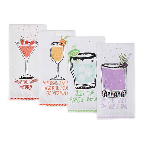 Sassy Cocktail Kitchen Towel