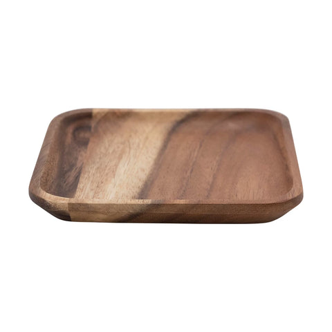 Square Suar Wood Plate