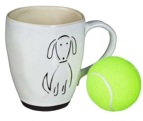 Pet Ceramic Cup and Toy