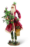 Vintage Santa w/Tree & Sled
