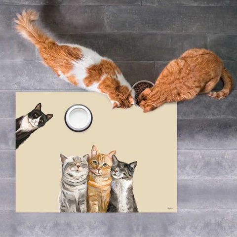 Pets Vinyl Floorcloth