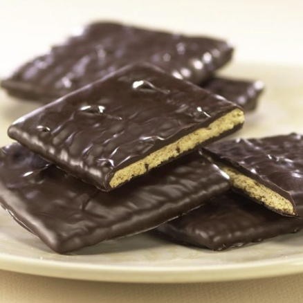 Chocolate Dipped Graham Cracker (3 Pieces)