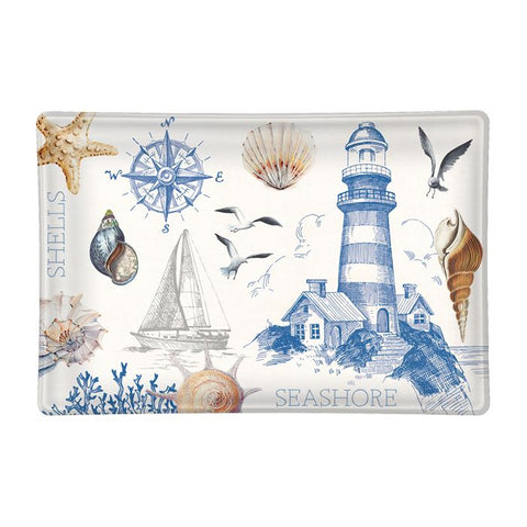 The Shore Glass Soap Dish