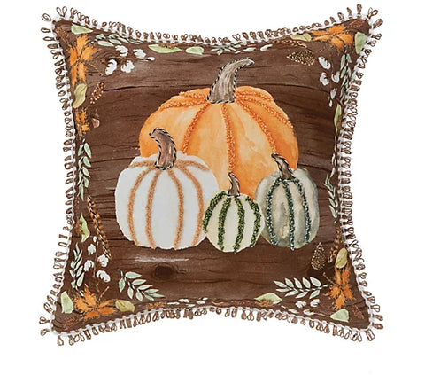 Autumn Pumpkin Pillow