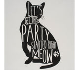 Cat Lovers Dish Towel