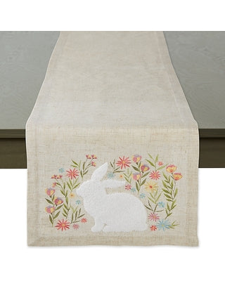 Spring Meadow Bunny Table Runner