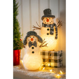 Light Up Snowman with Earmuffs