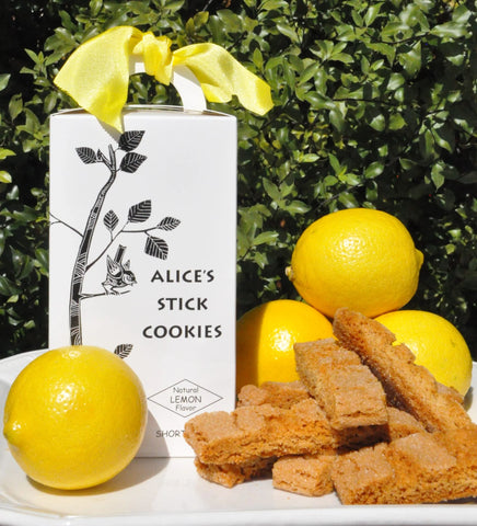 Alice's Stick Cookies - Lemon