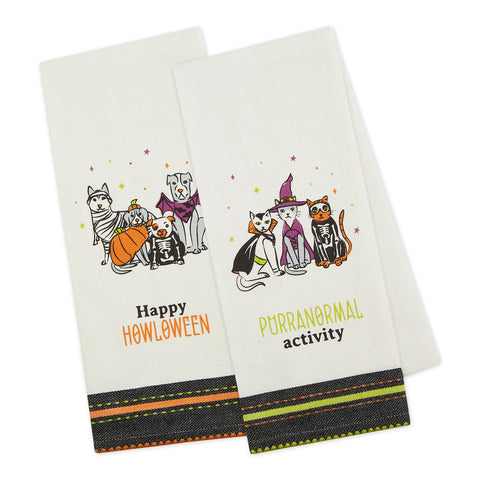 Tricks or Treats Dishtowel