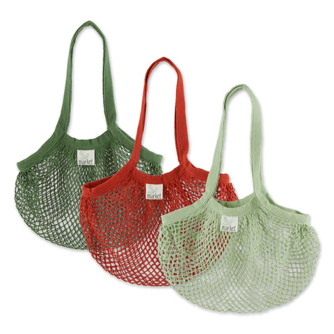 Netted Shopping Totes