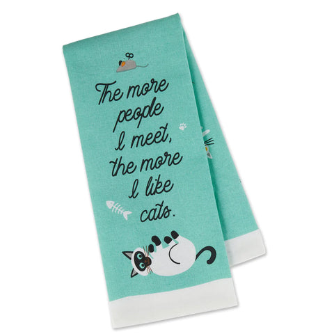 Cat/Dog Printed Dishtowel