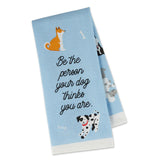 Cat/Dog Printed Dishtowel