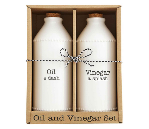 Oil and Vinegar Decanter Set