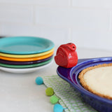 Deep Dish Pie Plate w/ Fiesta Disk Pitcher Mini