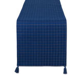 Hanukkah Menorah Embellished Table Runner