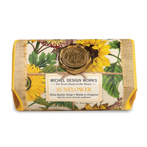 Sunflower Large Bath Soap Bar