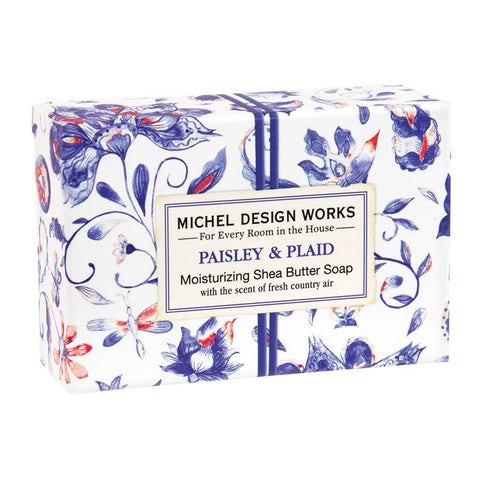 Paisley & Plaid Box Soap