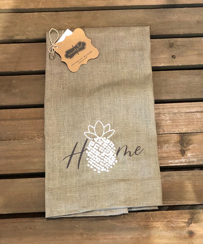 Home Pineapple Knot Towel