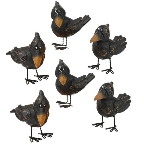 Black Crow Figurine